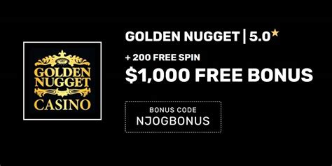 bonus code for golden nugget online casino  The Golden Nugget Online Casino bonus is open to new players only, and they can claim it by making a first deposit of at least $30